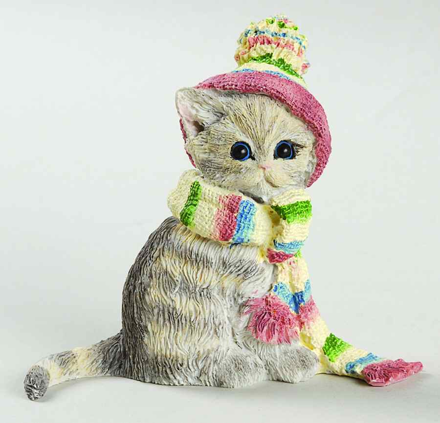 Sweet Kitties Sculpture Collection All Bundled Up - Boxed by Lenox-1