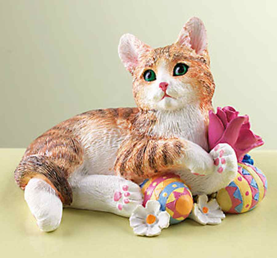 Sweet Kitties Sculpture Collection Easter Kitty - Boxed by Lenox-1