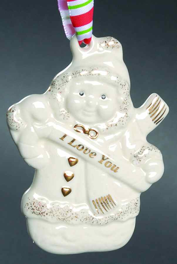 Merrily Yours I Love You-Snowgirl - Boxed by Lenox-1