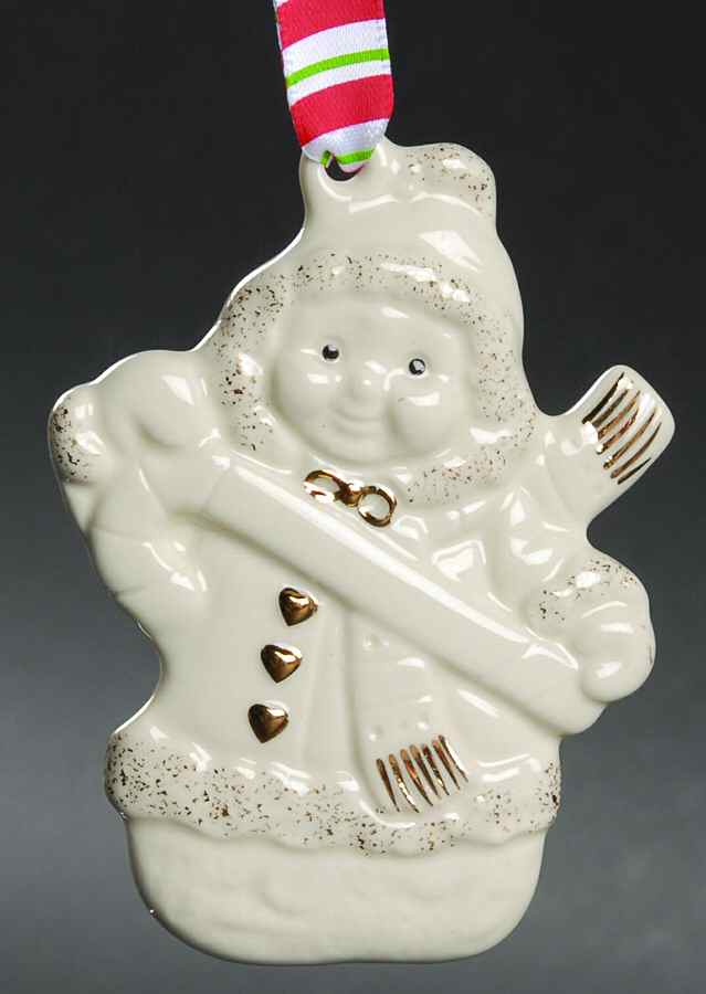 Merrily Yours Snowgirl-Blank - Boxed by Lenox-1
