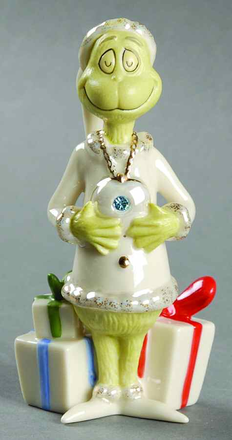 Have a Heart Mr Grinch March-Aquamarine - Boxed by Lenox-1