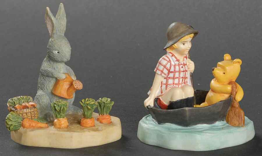 Winnie the Pooh Thimble Collection Pair Of Thimbles #4 - Boxed by Lenox-1