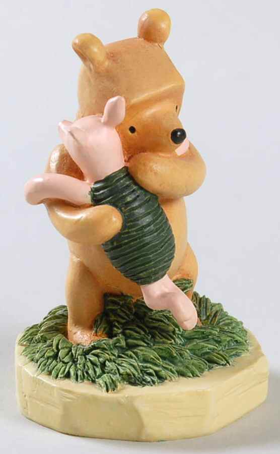 Winnie the Pooh Thimble Collection Pooh Hugging Piglet - No Box by Lenox-1
