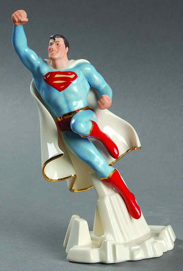 DC Super Hero Collection Superman Man Of Steel - Boxed by Lenox-1