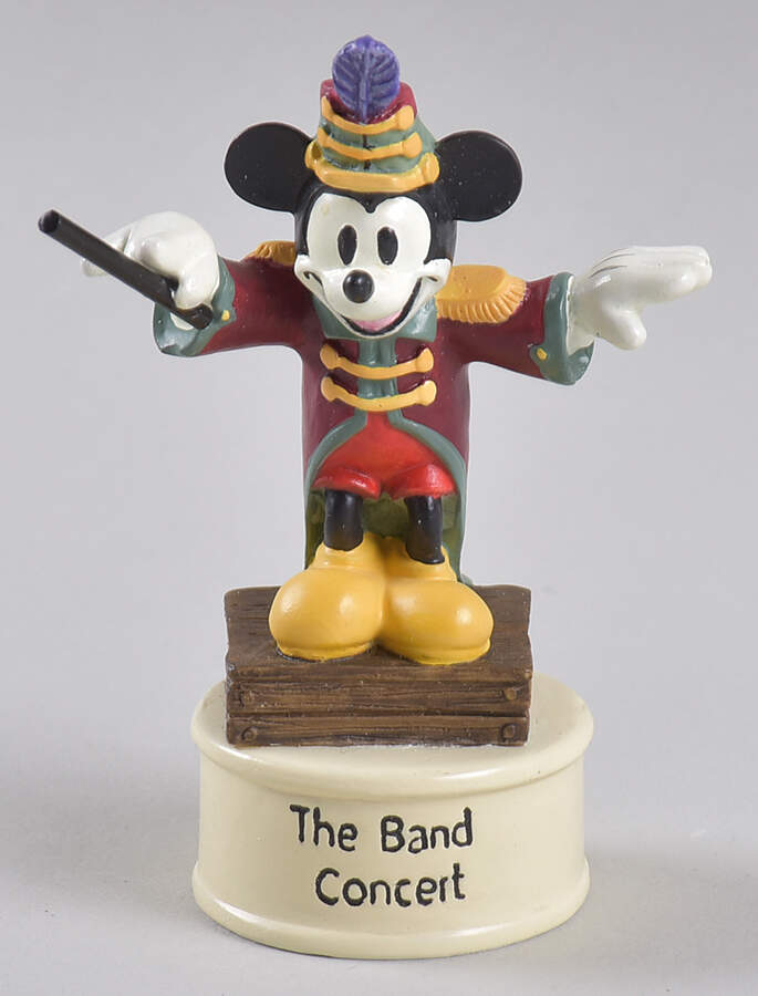 Movie Star Mickey Thimble Collection The Band Concert - Boxed by Lenox-1