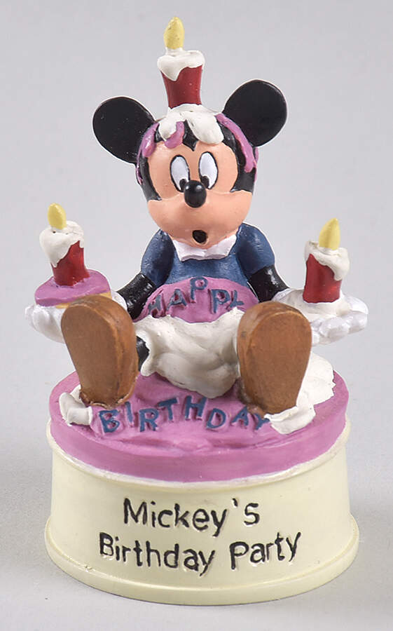 Movie Star Mickey Thimble Collection Mickeys Birthday Party - Boxed by Lenox-1