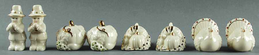 Thanksgiving Gems Thanksgiving Gem-Set Of 8 - With Box by Lenox-1