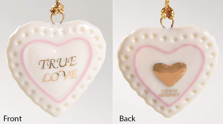 Romantic Moments Ornament Tree True Love Heart - No Box by Lenox-1