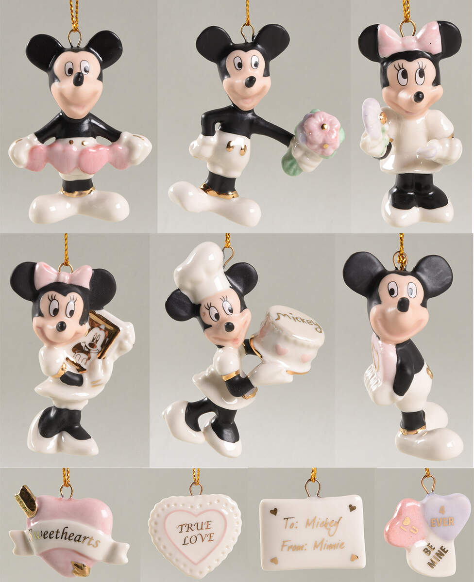Romantic Moments Ornament Tree 10 Piece Ornament Set - Boxed by Lenox-1