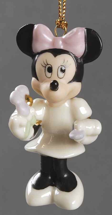 Romantic Moments Ornament Tree Minnie With Flower - No Box by Lenox-1