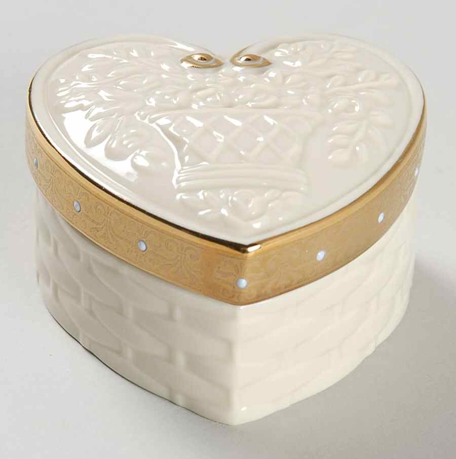 Heirloom Box Collection Heart Box - No Box by Lenox-1