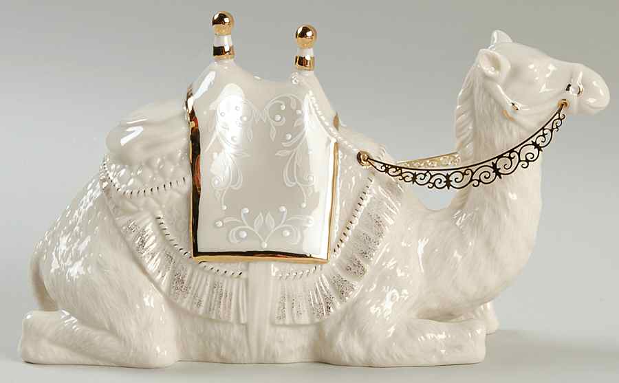 Innocence Nativity Camel-Kneeling - Boxed by Lenox-1