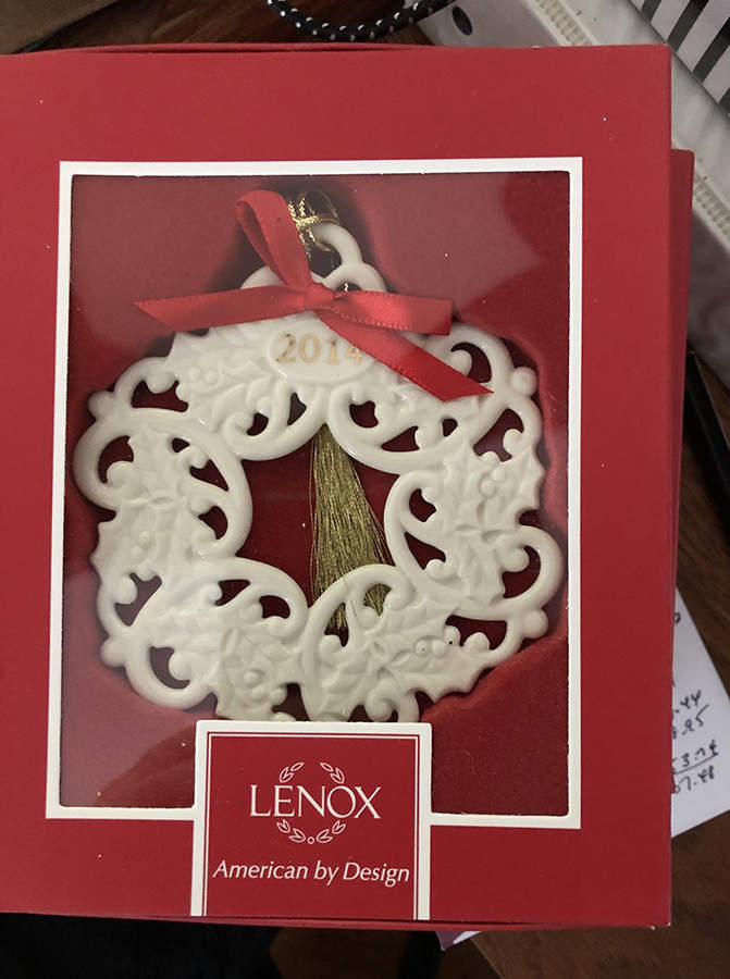 Christmas Wrappings 2014-Wreath - Boxed by Lenox-1