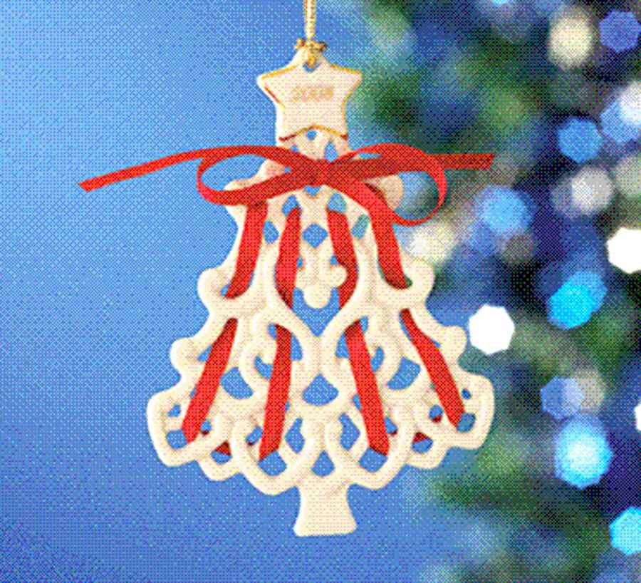 Christmas Wrappings 2008-Tree - No Box by Lenox-1