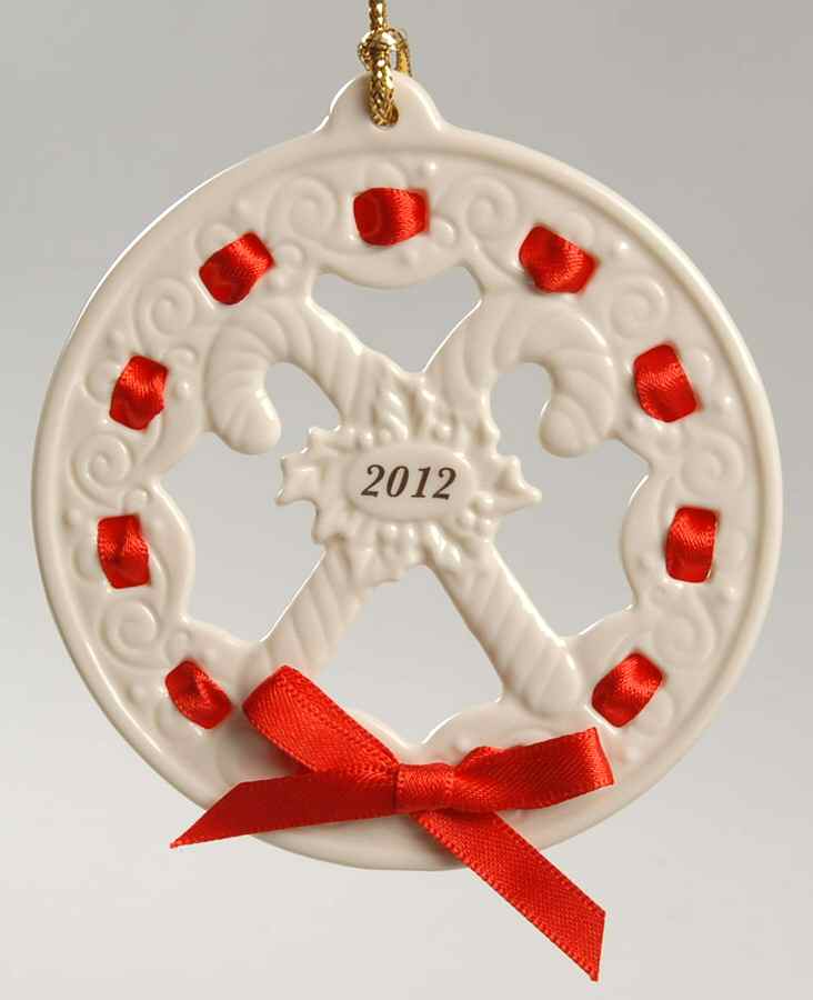 Christmas Wrappings 2012-Candy Cane - Boxed by Lenox-1