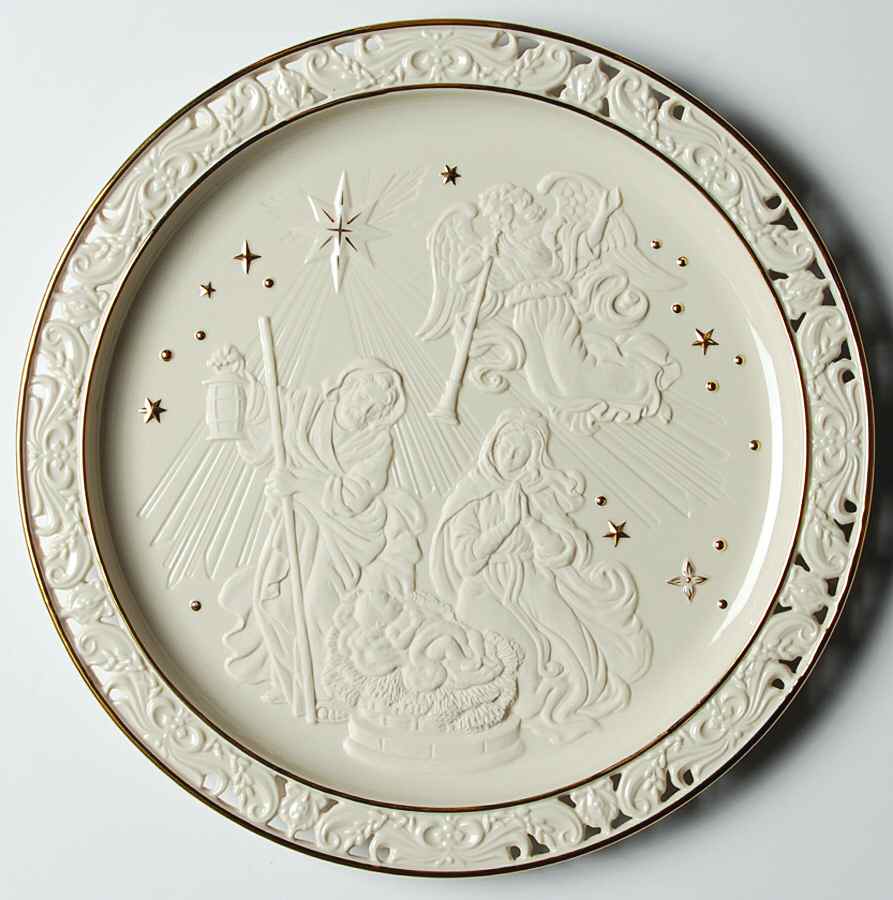 Nativity Story Annual Plate Birth Of Jesus - With Box by Lenox-1