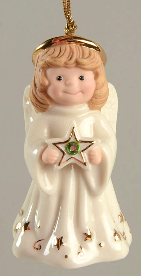 My Birthstone Angel Ornament August - Boxed by Lenox-1