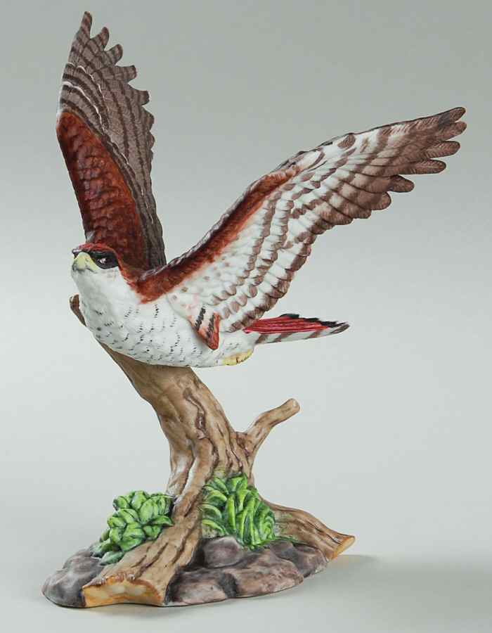 Birds of Prey Winged Pursuit-Red Tail Hawk - Boxed by Lenox-1