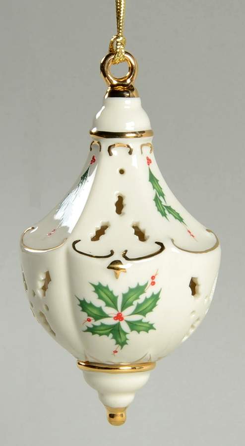 Annual Holiday Pierced Ornament 2014-Holiday Pierced Ornament - Boxed by Lenox-1