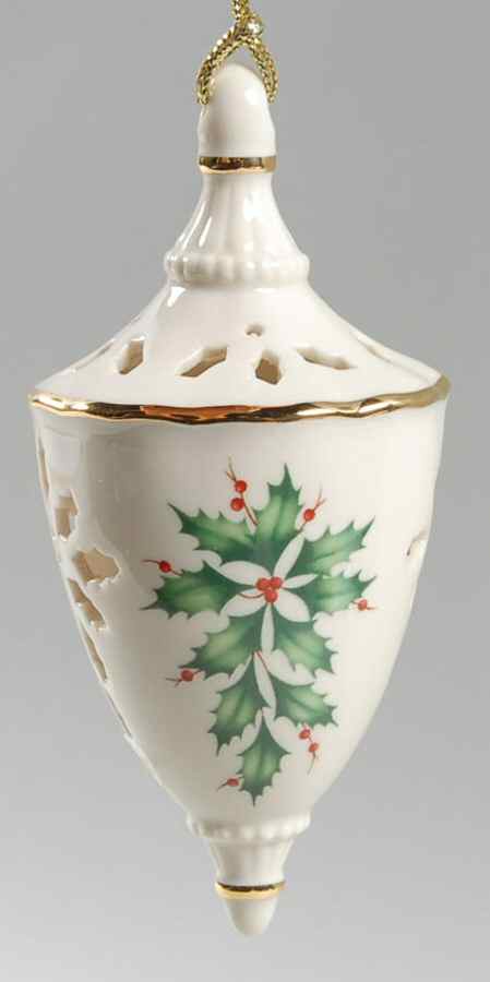 Annual Holiday Pierced Ornament 2010-Holiday Pierced Ornament - Boxed by Lenox-1