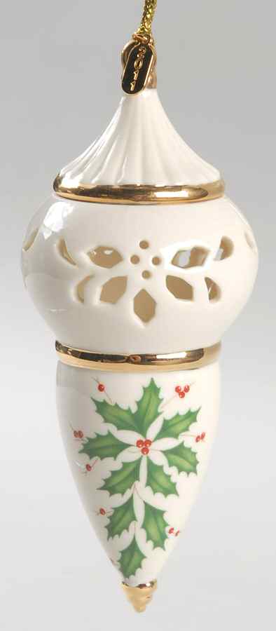 Annual Holiday Pierced Ornament 2011-Holiday Pierced Ornament - Boxed by Lenox-1