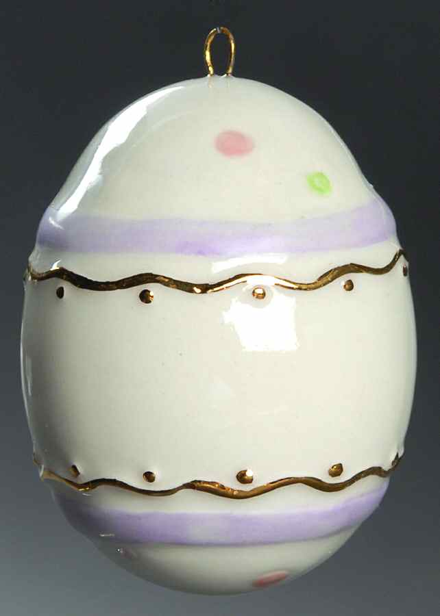 Easter Traditions Tree Egg W/ Dots - No Box by Lenox-1