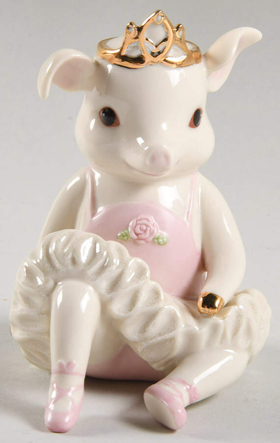 Pig Collection Betsy's Ballet Recital - Boxed by Lenox-1