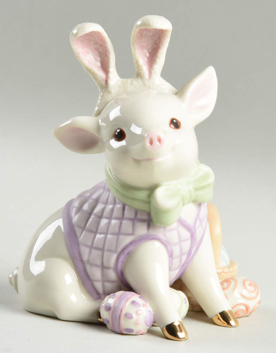 Pig Collection Easter Piggy - No Box by Lenox-1