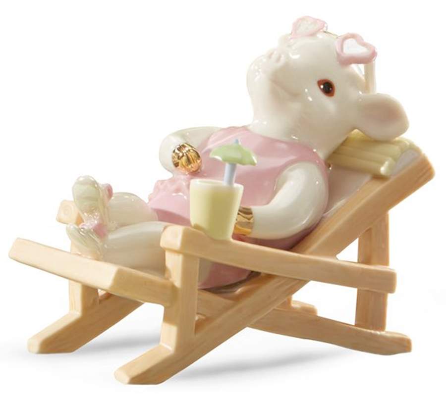 Pig Collection Stunning Stella By The Pool  - Boxed by Lenox-1