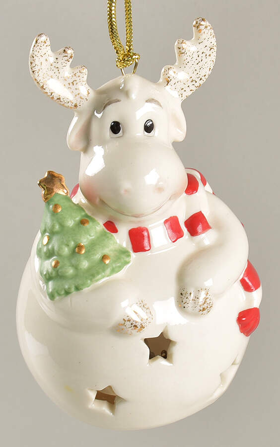 Shimmering Lights Moose - Boxed by Lenox-1