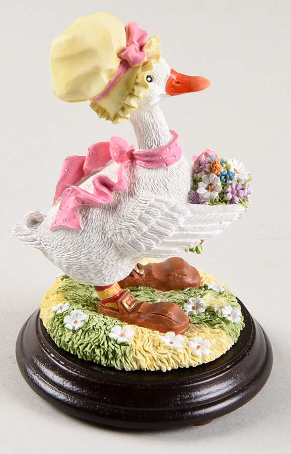 LEFton Music Boxes Goose-Easter Parade - No Box by Lefton-1