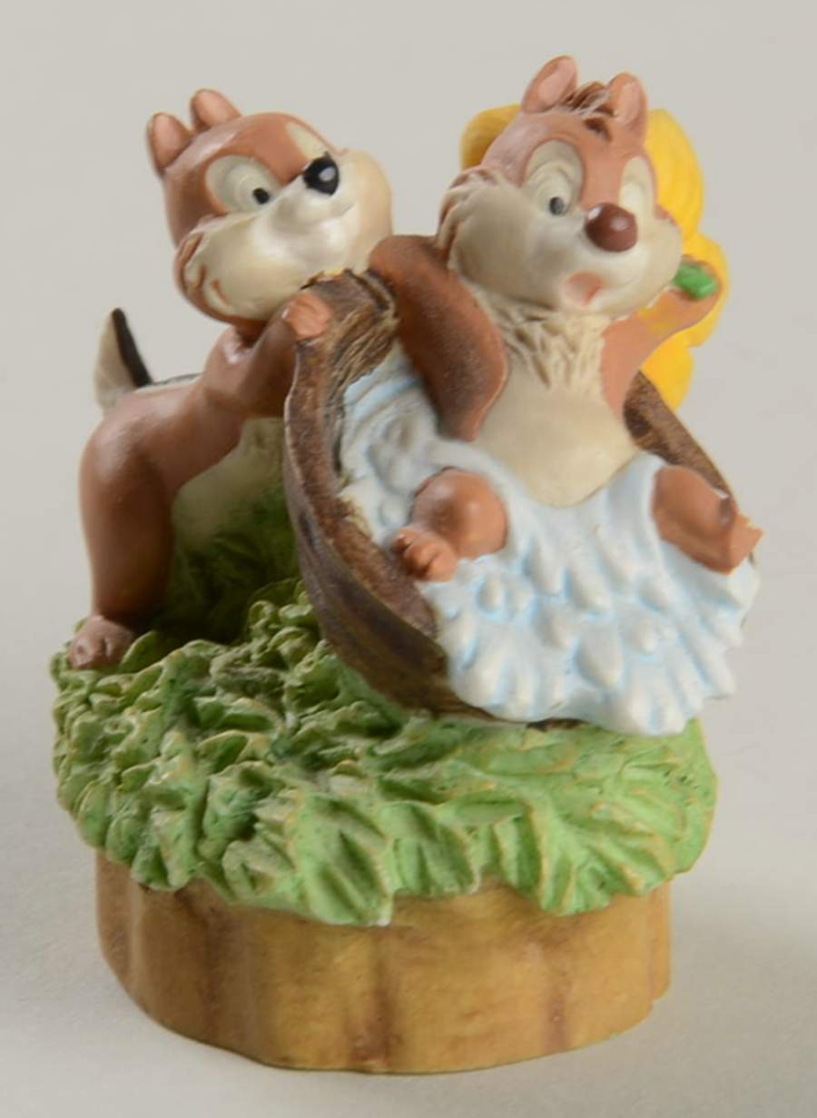 Disney Magic Thimble Collection Chip And Dale - Boxed by Lenox-1