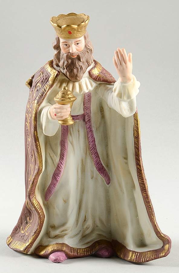 Spirit of Bethlehem King Standing With Urn - No Box by Lefton-1