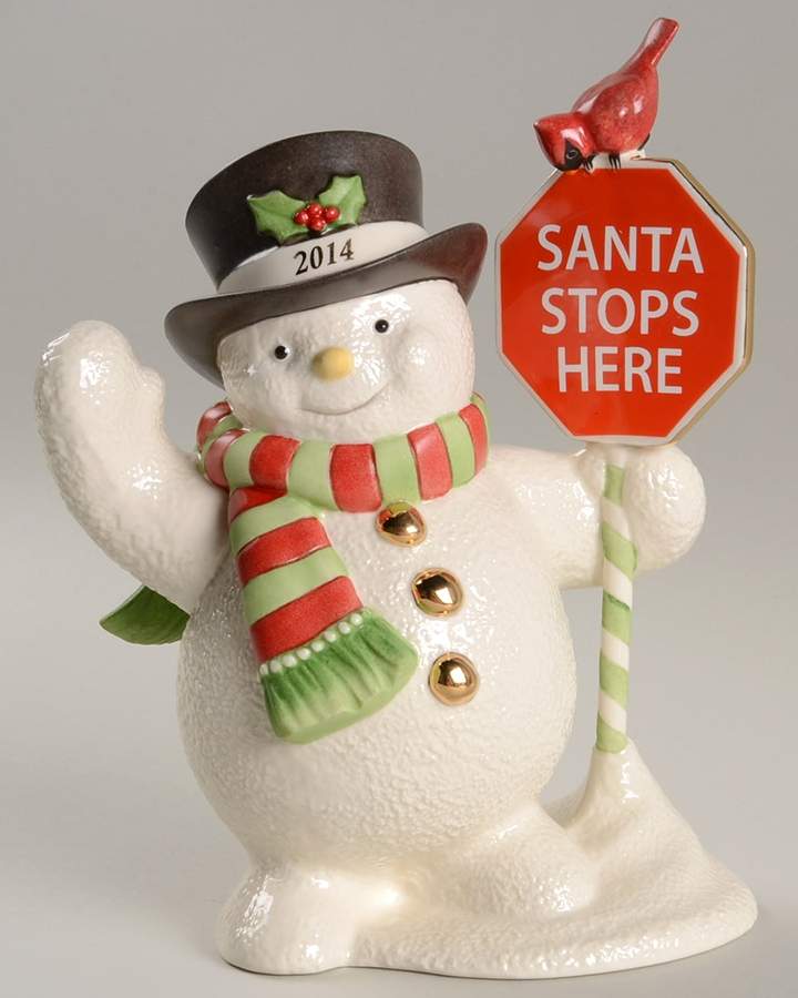 Annual Snowman Snowy Crossings - No Box by Lenox-1