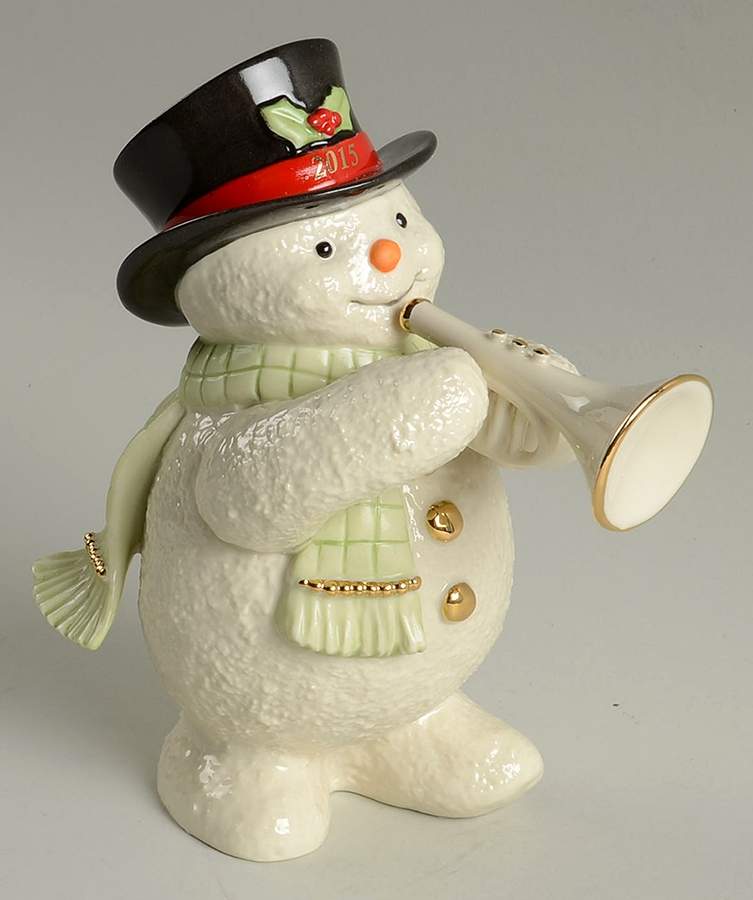 Annual Snowman Jazzy Trumpeter - No Box by Lenox-1