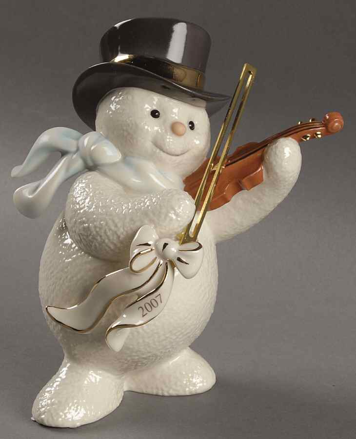 Annual Snowman Snowman Serenade - With Box by Lenox-1