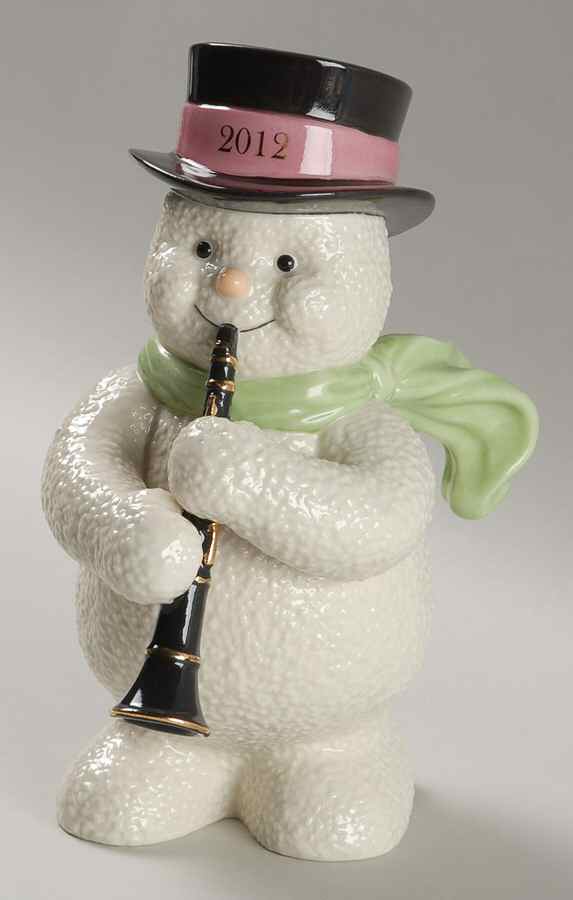 Annual Snowman Snowy Clarinet - No Box by Lenox-1