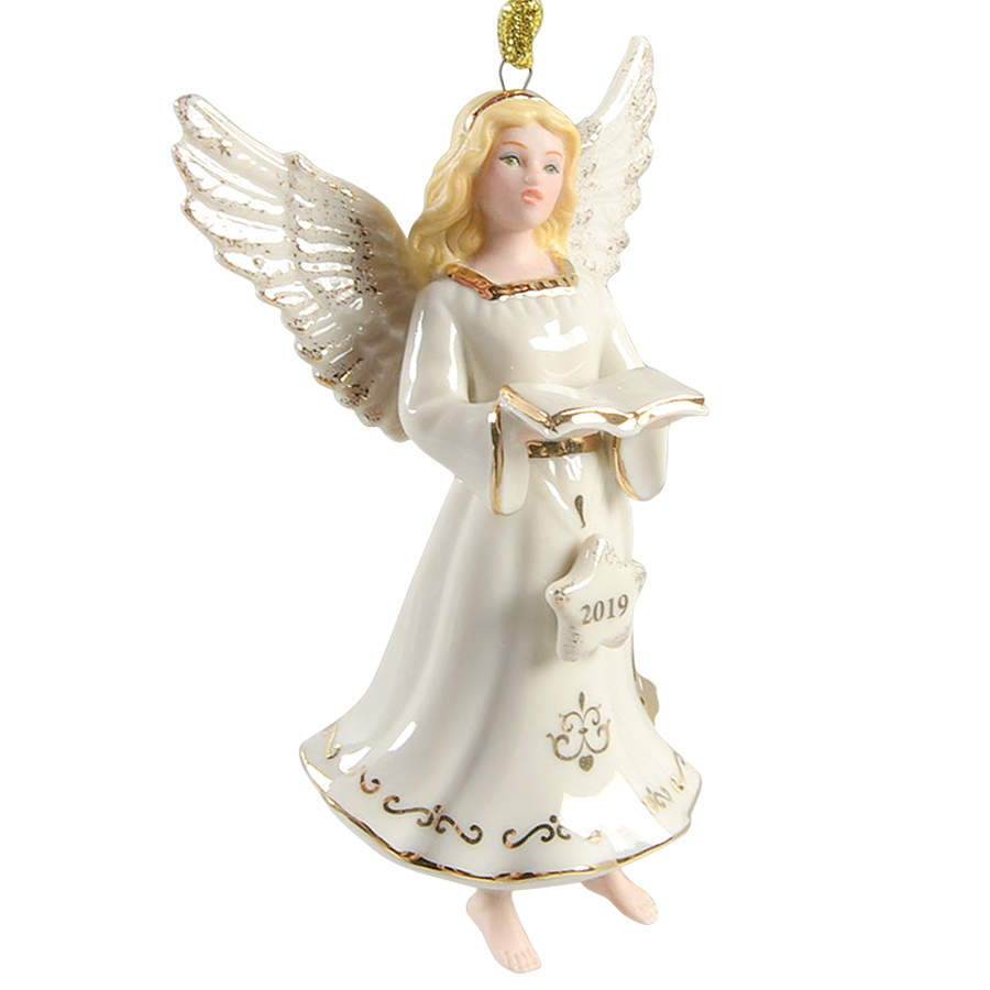 Annual Angel Ornament Angel's Heavenly Song - Boxed by Lenox-1