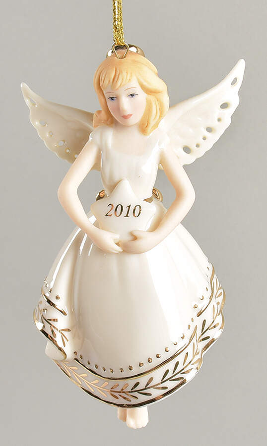 Annual Angel Ornament Angel Of Star Bright - Boxed by Lenox-1