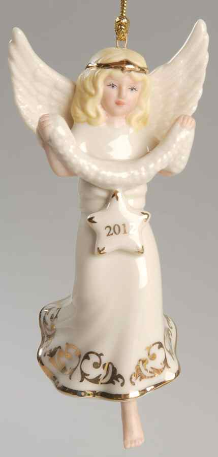 Annual Angel Ornament Stargazer - Boxed by Lenox-1