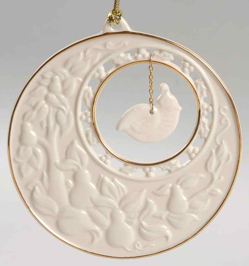 Storybook Ornaments Patridge In A Pear Tree - Boxed by Lenox-1
