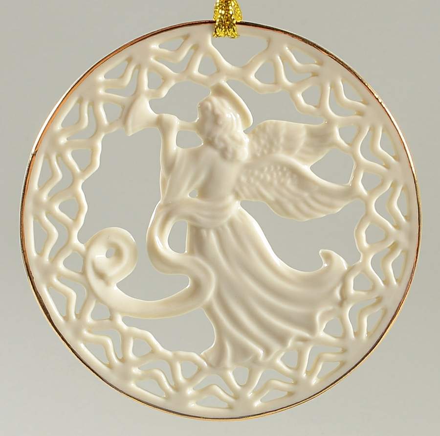 Traditional Pierced Ornaments Angel - Boxed by Lenox-1