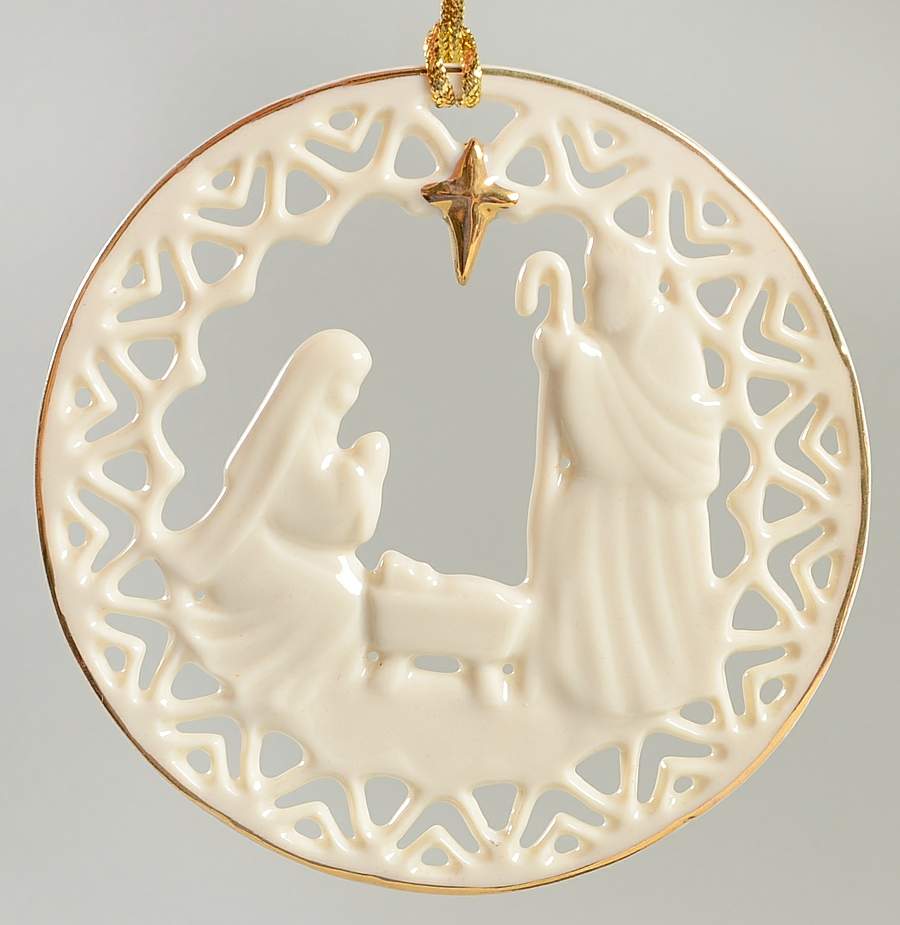 Traditional Pierced Ornaments Nativity - Boxed by Lenox-1