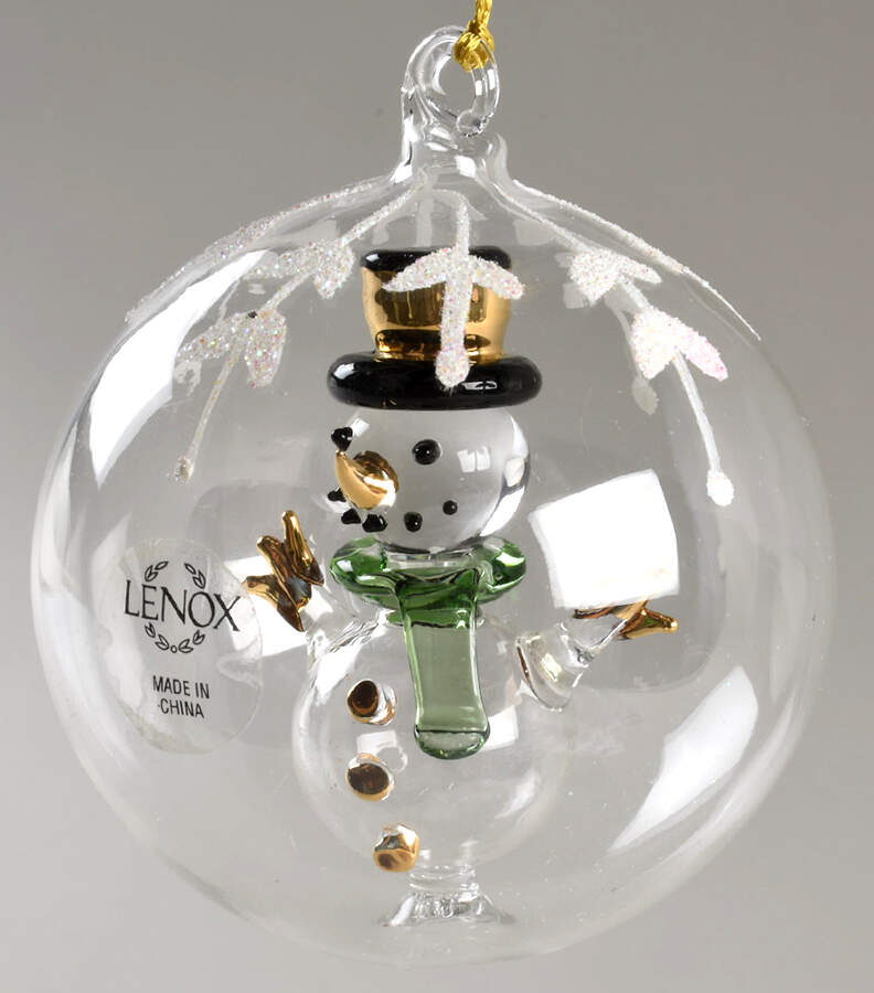 Crystal Wonder Snowman Only - No Box by Lenox-1