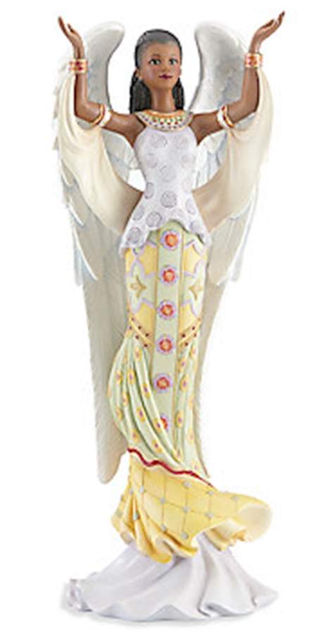 African American Pencil Angels Dayo, God's Joy  - No Box by Lenox-1