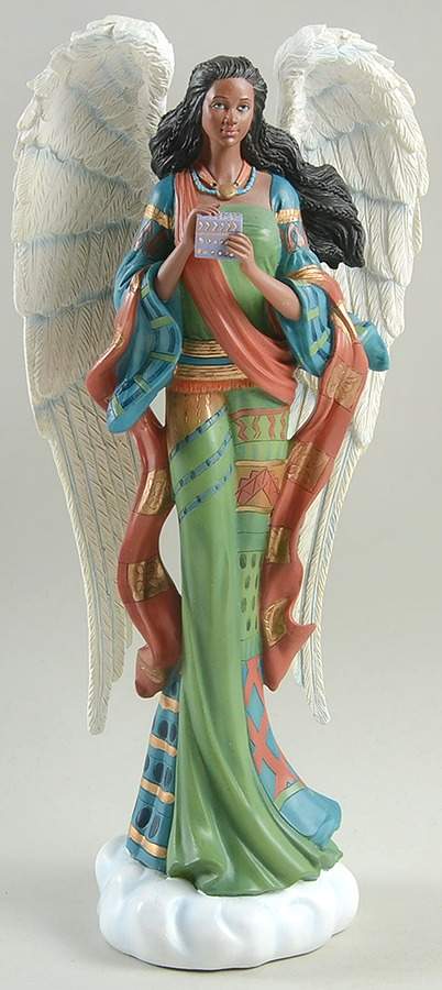 African American Pencil Angels Adia-God's Gift - No Box by Lenox-1