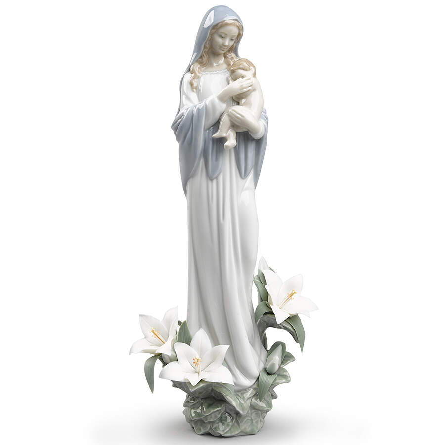 Utopia Madonna Of The Flowers - Boxed by Lladro-1
