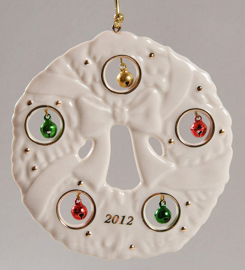 Jolly Jingle Wreath - No Box by Lenox-1
