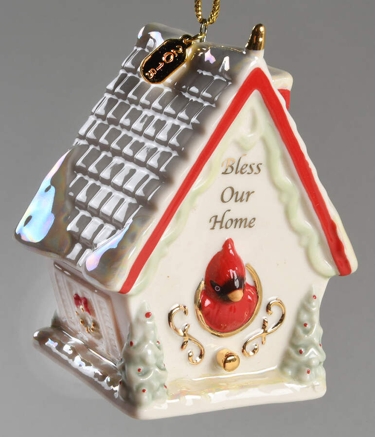 Bless Our Home 2015 Birdhouse - Boxed by Lenox-1