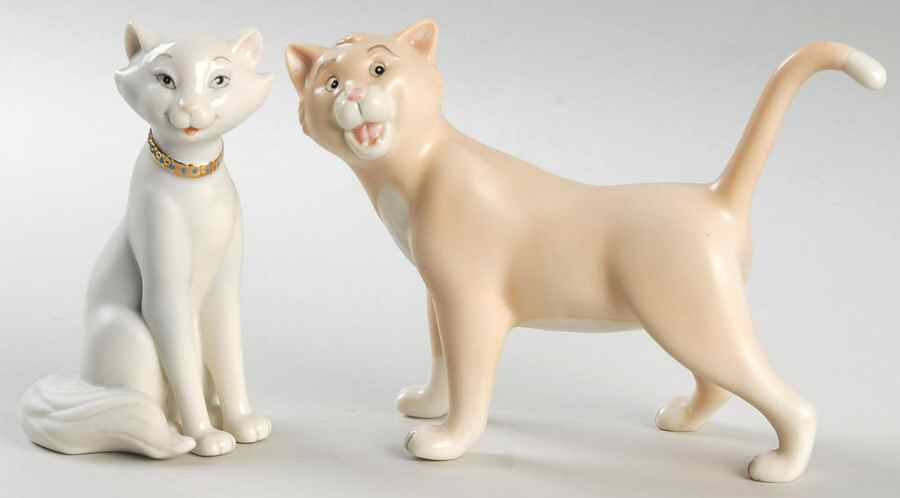 Aristocats Aristocats-Set Of 2 - No Box by Lenox-1